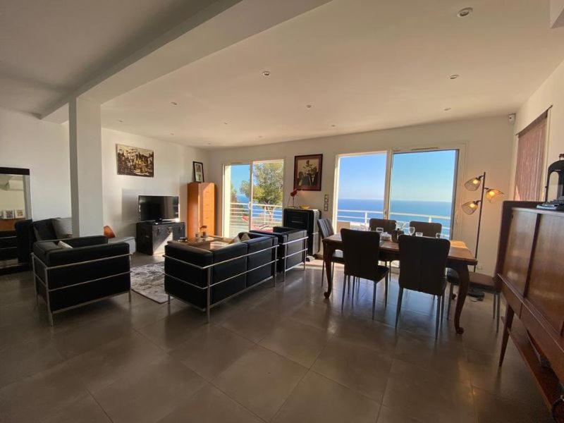 Vue Mer.Tranquilite.Cap D'Ail A 10 Mn De Monaco Кап д'Аил Екстериор снимка